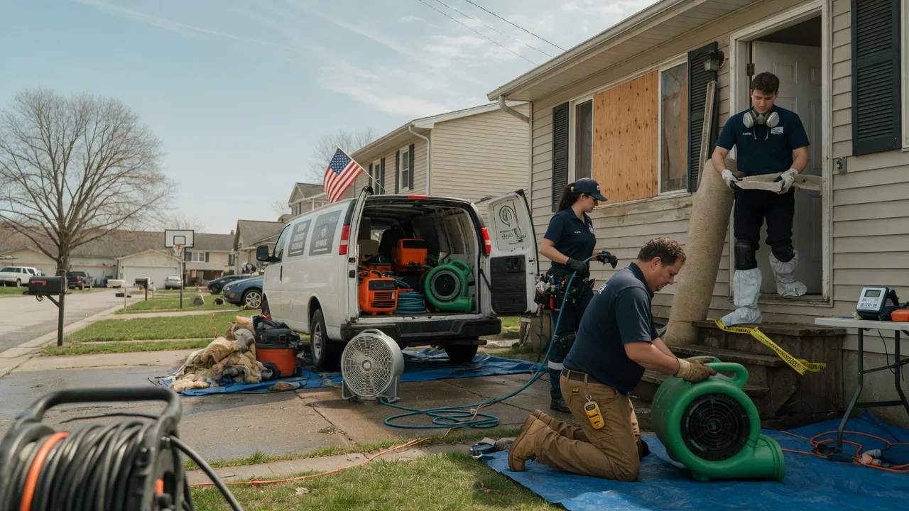 Water Damage Restoration in Beldenville, WI near me